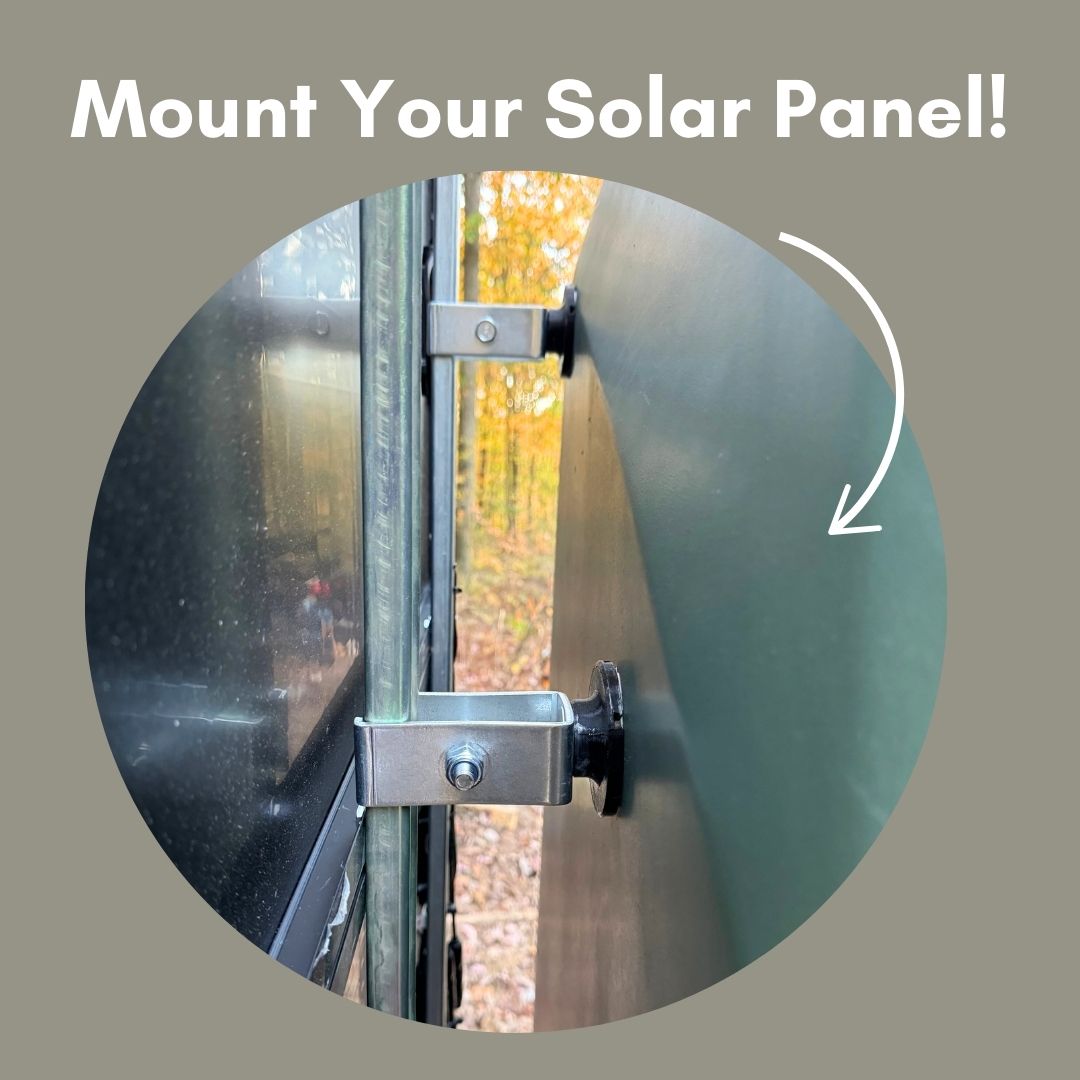 No-Drill Solar Panel Mounting Plate