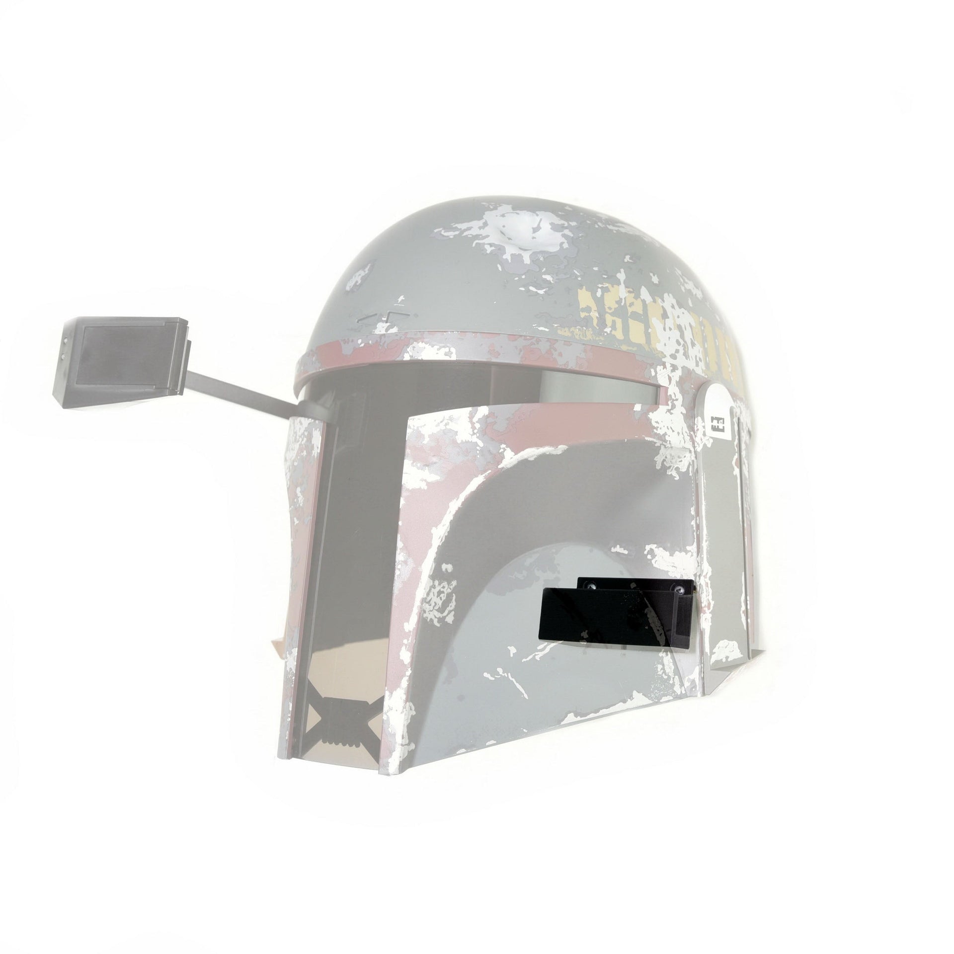 bobafett mandalorian motorcycle helmet Black Series Boba Fett Helmet Mount