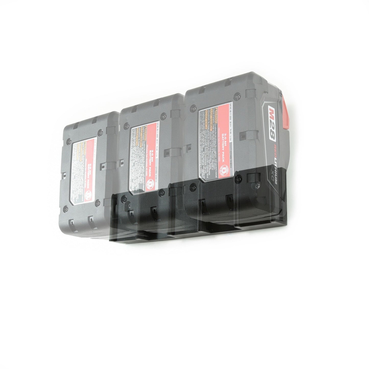 Milwaukee M28 Battery Mount Spartan Mounts 3x  1
